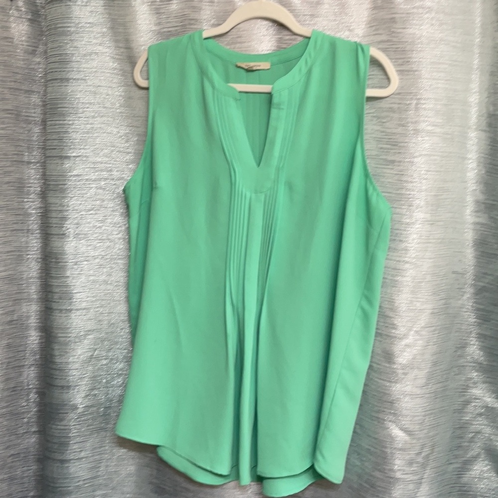 41 Hawthorn sleeveless blouse size XL